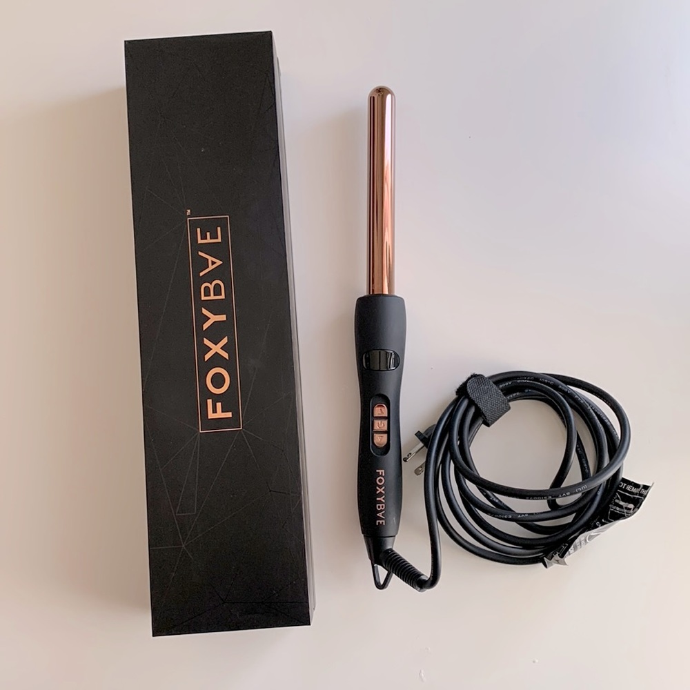 FoxyBae 🦊💕✨ ROSE GOLD TITANIUM 19MM CURLING WAND